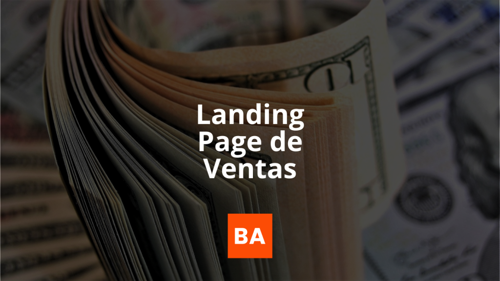 Landing page de ventas